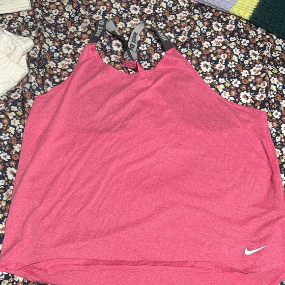 Nike Fuchsia Racerback Tank - Picture 1 of 1